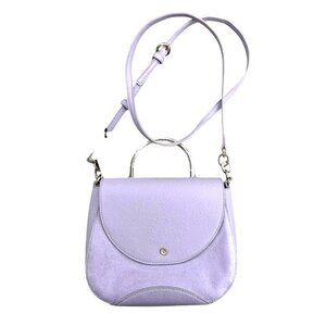 LAUREN CONRAD Lavender Vegan Leather Crossbody - NWOT
